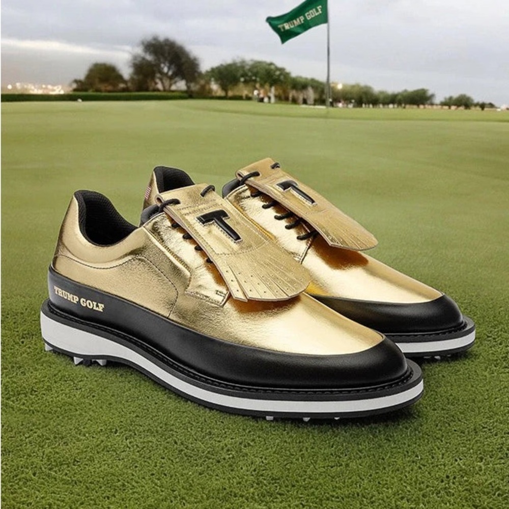 NEW‼️ THE TRUMP PRESIDENTIAL GOLF SHOES - Sizes 10M/11.5W x 2 & 12M/13.5W